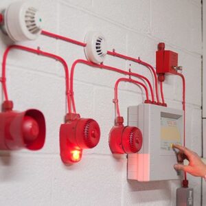 Fire alarm grade D system