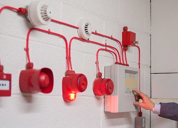 Fire alarm grade D system