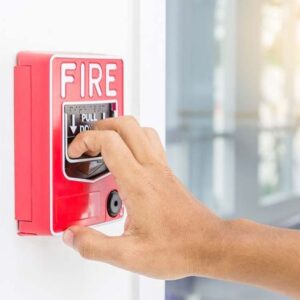 Fire alarm grade A system (Batteries + fire panel)