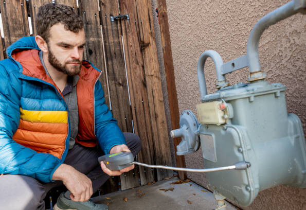 Gas-Dom- Meter Check